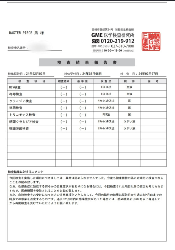 ◆2月検査結果！